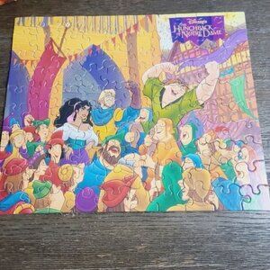 Vintage Disney The Hunchback of Notre Dame 100 Piece Puzzle Waldenbooks
